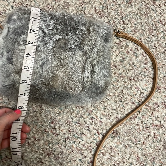 Diane Gail real fur crossbody purse - Picture 8 of 9